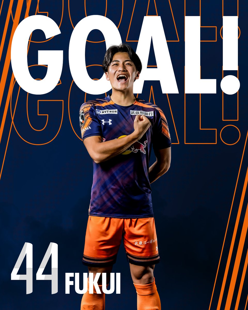⚽GOOOOAL!!!⚽

#ベガルタ仙台 1-2 #RB大宮アルディージャ
後半36分
得点者：#福井啓太

🔽試合情報はこちら
rbomiya.com/match/251132/

#Jリーグ #ardija #仙台_大宮
