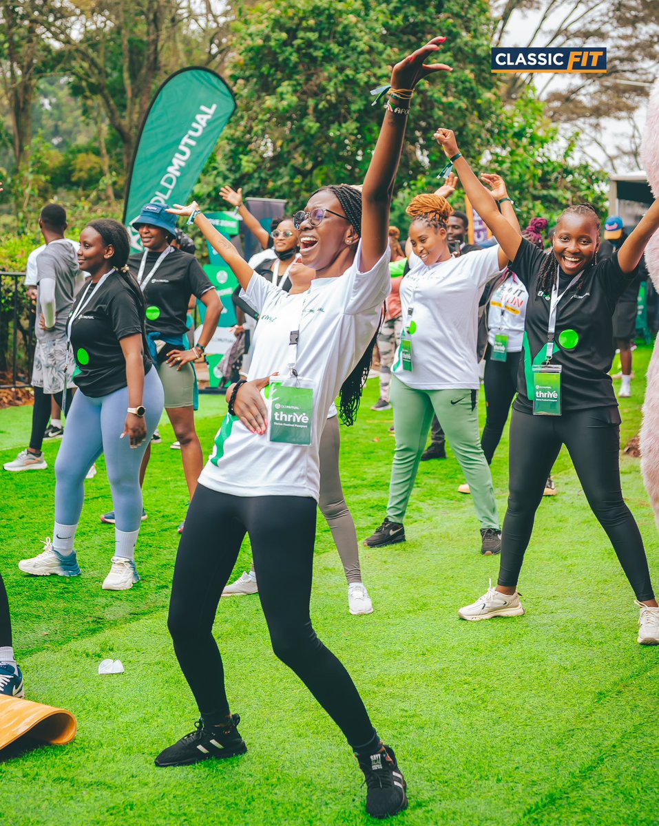 Kiss100kenya's tweet photo. Classic fit 8.0 is here, thriving mode activated 🚀 @OldMutual_Ke 

#OldMutualThrive #ThriveFestival https://t.co/gTU2L9UwH5