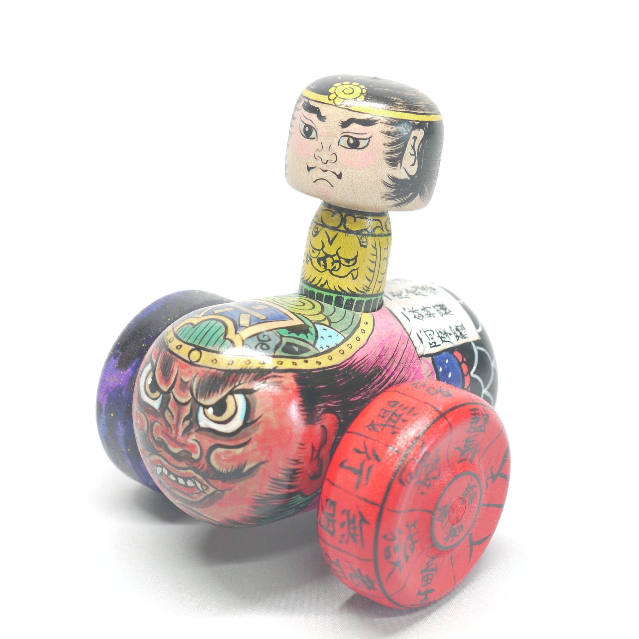 石巻こけし　鬼さん　節分　正月　ペアこけし　美品 石巻こけし 鬼さん 節分 正月 ペアこけし 美品 石巻こけし 鬼