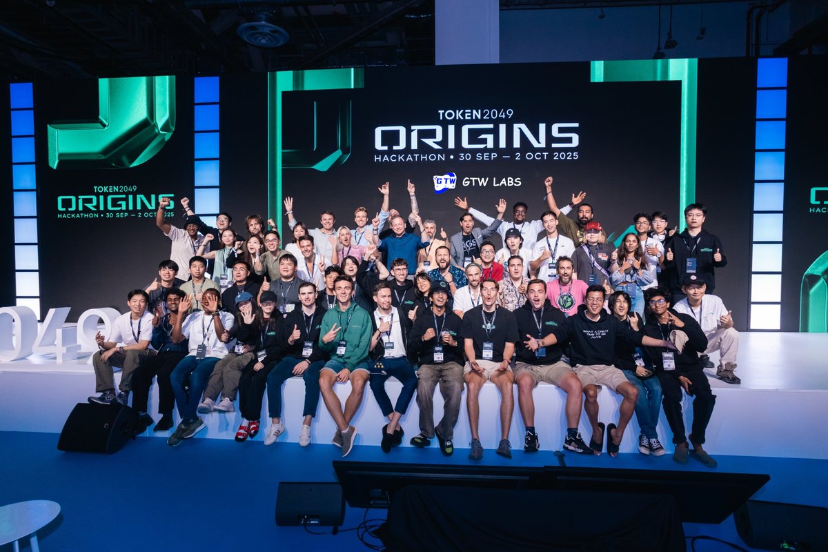 The TOKEN2049 meeting has ended
The TOKEN2049 Origins Hackathon also was epic 🔅🔆 40 teams for shipping through a 36-hour sprint. The MosePay team represented GTW_labs  and achieved great results.🥇🏅<a href="/GTW_labs/">GTC Web3</a>