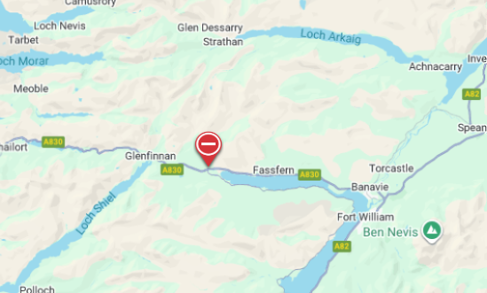 <a href="/NWTrunkRoads/">BEAR NW Trunk Roads</a> UPDATE❗08:50

 #A830 - Loch Eil ⛔️

The #A830 at Loch Eil is currently closed in both directions

Due to fallen tree debris

#UseAlternativeRoute

<a href="/NWTrunkRoads/">BEAR NW Trunk Roads</a>