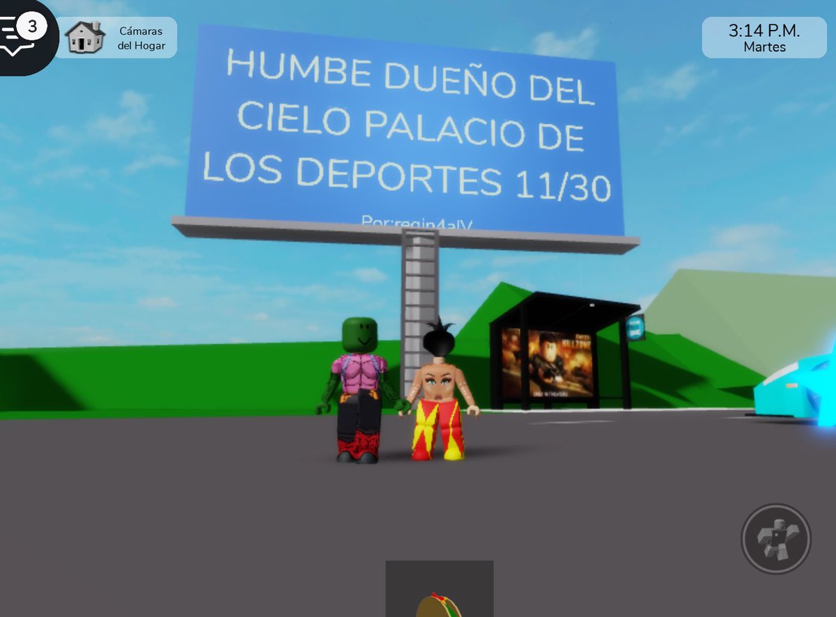 humbe ya está haciendo promoción en roblox