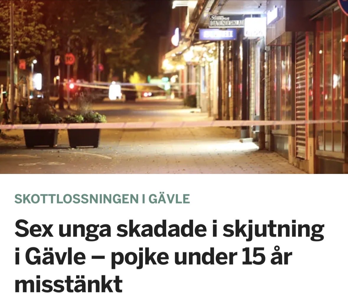 Tack Reinfeldt, Löfven och co för att förstört världens bästa och tryggaste land. 

Sinnesjukt att det finns så många naiva idioter i landet som fortsatt röstar på V och MP som tror att detta kan lösas med saft och bulle