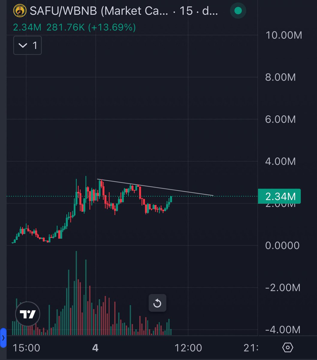 the second 100m runner on #BNB will be $SAFU

clean chart, clean branding, and binance revamped their home page and the main text there is SAFU! 

it is also the most famous word associated with <a href="/cz_binance/">CZ 🔶 BNB</a> and it deserves to be a 100m runner, has the most chance at least.