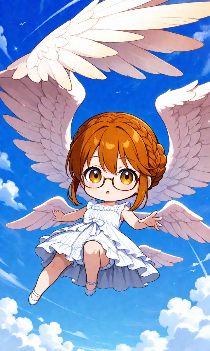 rosemarie_001's tweet photo. #AIイラスト #AIart #PixAI #LoRA
#デフォルメキャラ #chibiart
#kawaiiart #minicharacter
天使の日には間に合いました。
朝の挨拶画像に使いまわしする前提です。 https://t.co/C88VuOlLhM