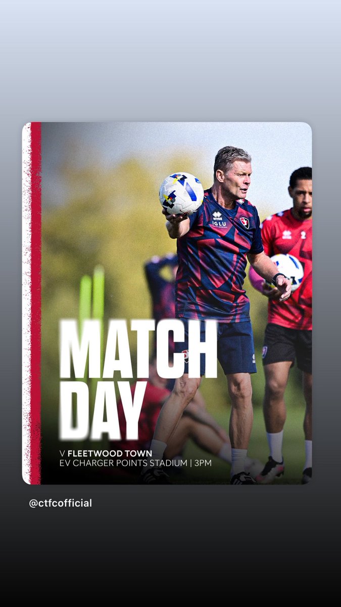 Reminder to supporters - to welcome the new manager back home and the rest of his team, as official bench team sponsors we are launching a ‘happy hour’ today. Sun is out , let’s pack the ground nice and early and get it bouncing ! #upthetown #ctfc