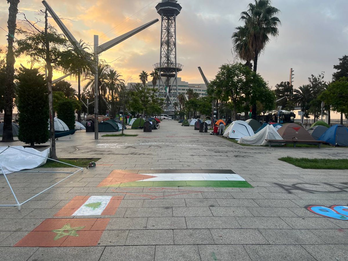 coshac_sindicat's tweet image. ☀️Bon dia des de l'Acampada per Palestina!
Avui continuem mobilitzades:
📌12h Jardinets de Gràcia
📌17h Arc de Triomf
Per l'embargament efectiu d'armes, per l'obertura d'un corredor humanitari a Gaza, per l'alliberament de les membres de la flotilla, per la fi del genocidi 🇵🇸
