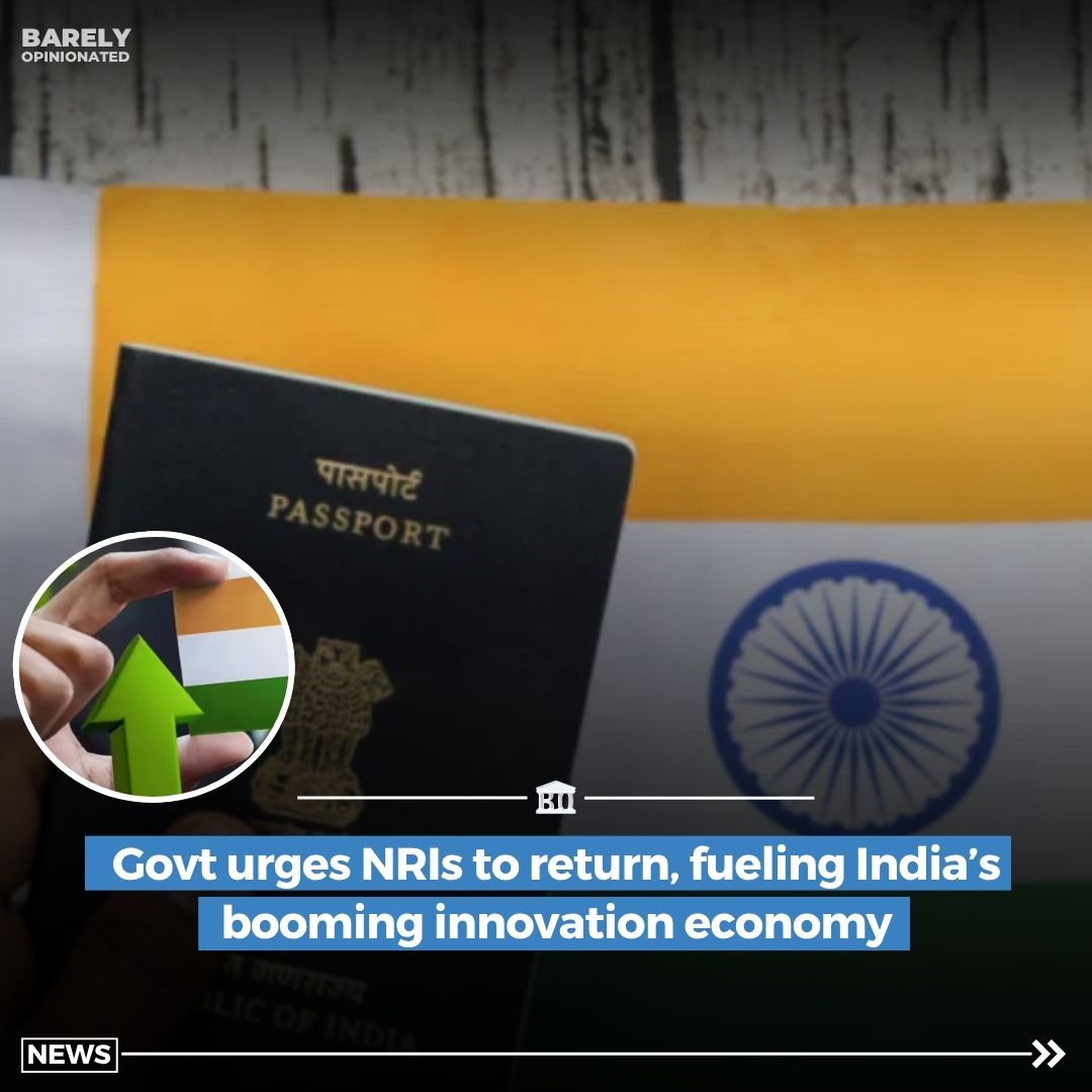 BrlyOptd's tweet image. India’s startup story goes global, the Centre has urged NRIs to return and join India’s fast growing startup ecosystem, now the world’s third largest, offering massive opportunities in entrepreneurship and innovation. #Breaking #IndiaStartups #NRI #Innovation #Entrepreneurship