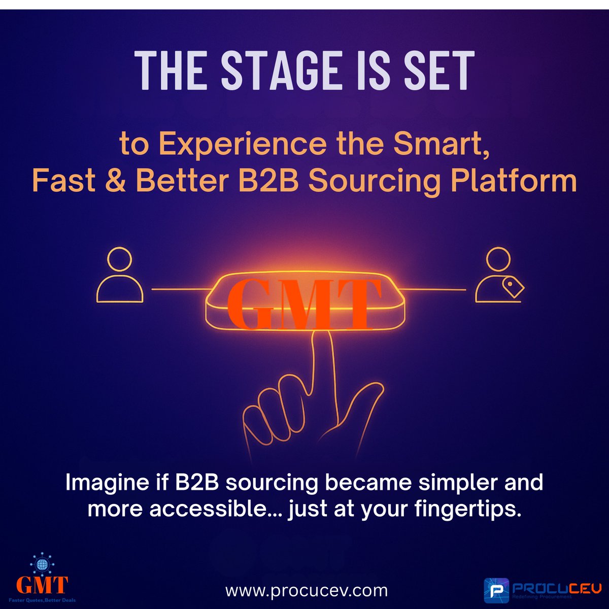 procucev's tweet image. Get Ready…
Something big is coming to B2B sourcing. A platform that makes sourcing smarter, faster, and better - right at your fingertips.
Ready for the future?
Your sourcing game is about to change forever
👉procucev.com
#GMT #Procucev #Sourcing #B2B #ComingSoon