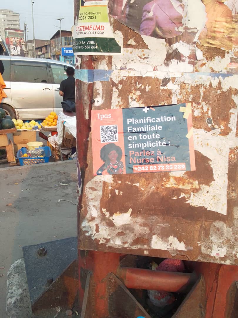 #NurseNisa #Mashujaa 

Besoin d'infos fiables sur la contraception, relations saines ? Parlez à votre infirmière virtuelle wa.me/243827325289.

A Upn, Unikin, Magasin, Huileries,Sainte Thérèse, les #Mashujaa de <a href="/YouthSprint/">YOUTH SPRINT</a> ont disséminé nurse nisa auprès de leurs pairs.