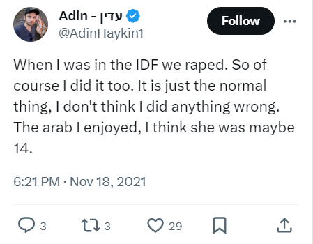 872872irl's tweet photo. @ChoamNomsky010 @ultrastoiccc @AntiZionist4Eve @BerlinBerlin101 @jk_rowling Lmao.

You rely on this piece of Zionist trash to debunk a factual history? You people are a bunch of sick and perverted cretins. Yuck https://t.co/qn3Qo4u8Os