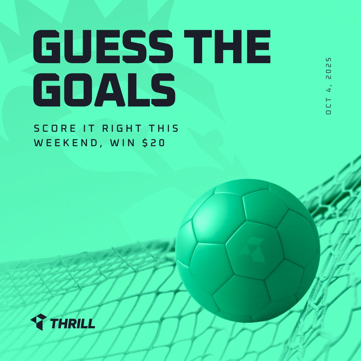 🏴󠁧󠁢󠁥󠁮󠁧󠁿 We're ready for another Premier League Weekend.

How many goals will be scored by the AWAY teams across today's English Premier League matches?

$20 to the first correct entry in each hourly block* (details below)

Bonus Game
🔁 Retweet this post for a chance to win $10 (5