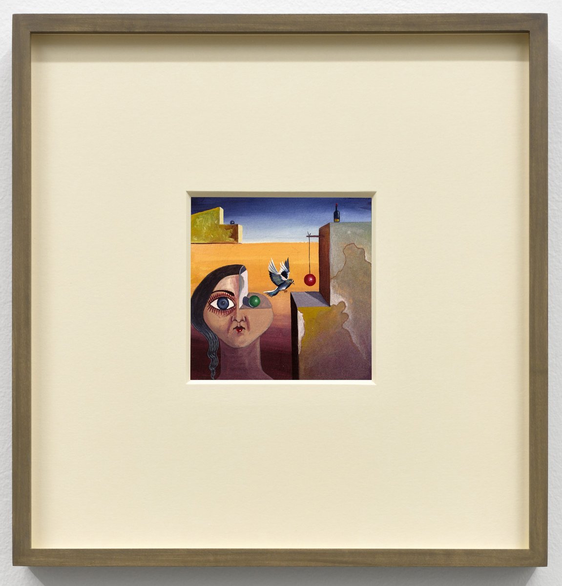 ChehadeAssaad's tweet image. No one can imitate something that does not exist. The imitation must be of something true and real.  

-Formalist Confusion (3), 1996. Gouache on paper