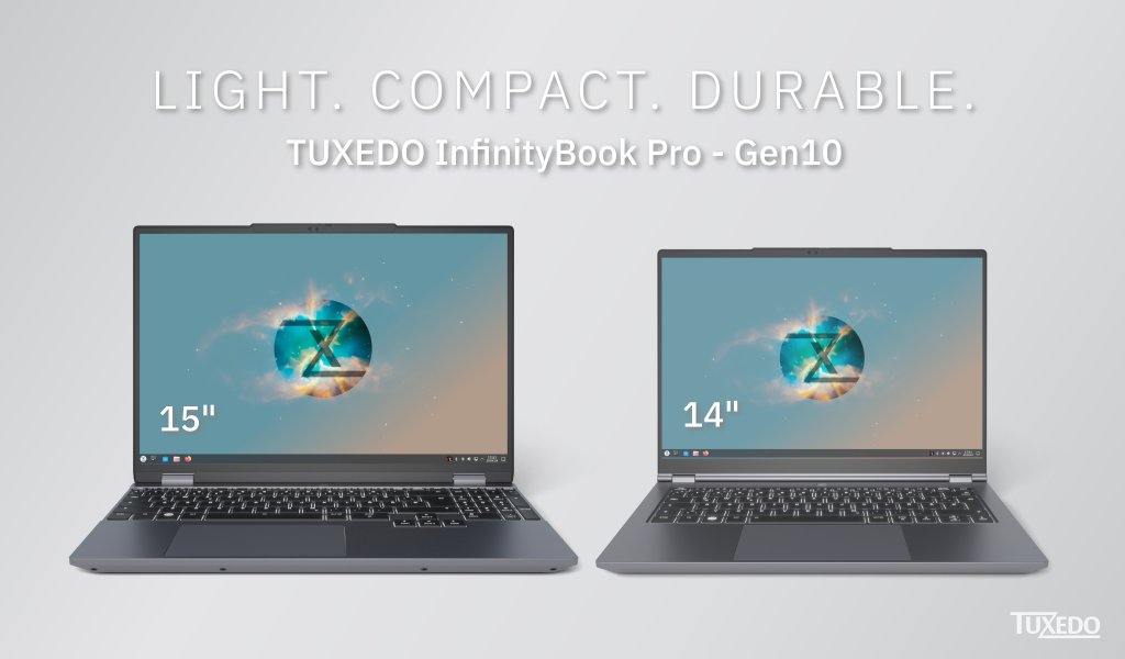 TUXEDOComputers's tweet image. TUXEDO InfinityBook Pro - Gen10

Premium-Class Business Companions in 14 or 15 inch, with AMD Ryzen AI Processors and many more!

Have a look 👀: tuxedocomputers.com/index.php?modu…

#business #linux #notebooks