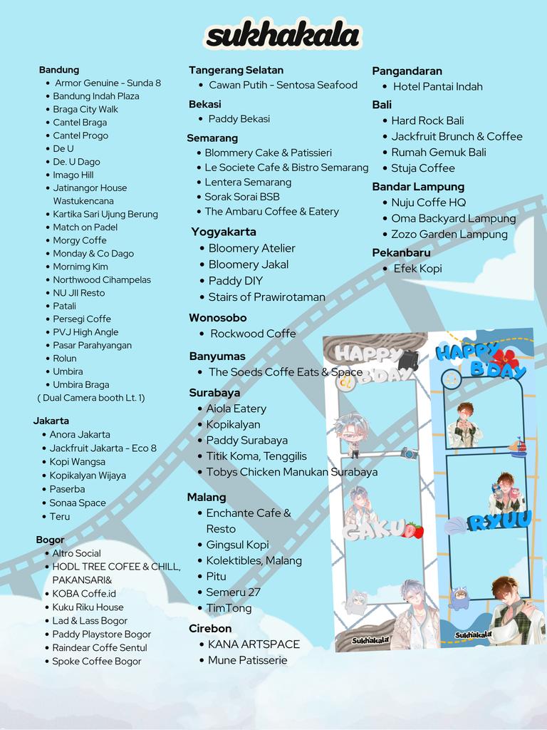 [EVENT : Ralat]
Guys sorry banget postingan sebelum nya ada yang salah. 😭 Ini yg bener ya, (semoga) jadi yg tadi mau ku hapus dulu. Terima kasih dan maaf atas ketidaknyamanannya 🙏🏻—🌕.