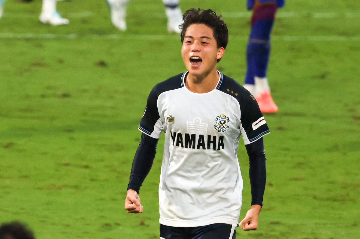 ju_t_m's tweet image. とくちゃんナイスゴール⚽✨
#ジュビロ磐田 
#jubilo 
#川合徳孟