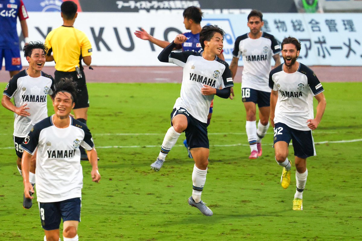 ju_t_m's tweet image. とくちゃんナイスゴール⚽✨
#ジュビロ磐田 
#jubilo 
#川合徳孟