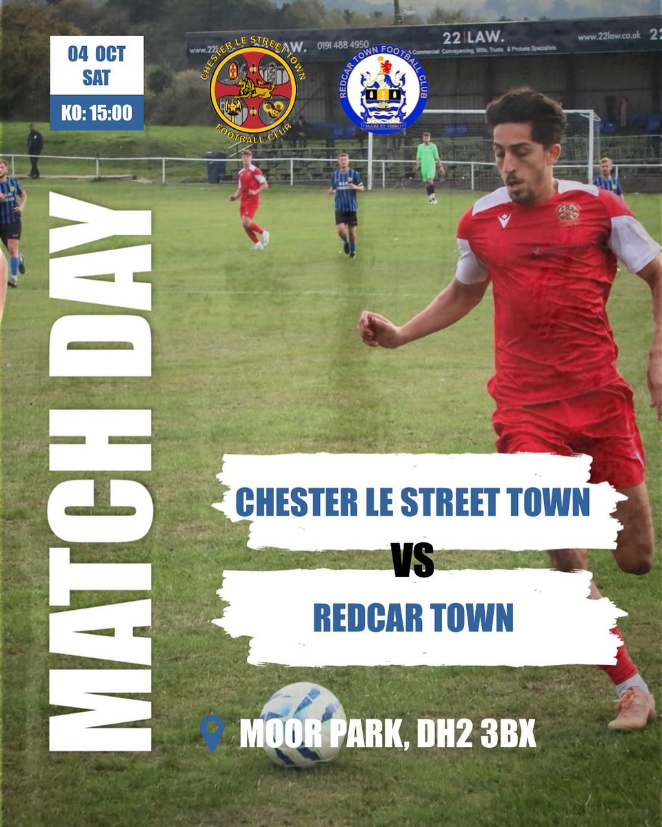 MATCH DAY join us at Moor Park 3pm kick off