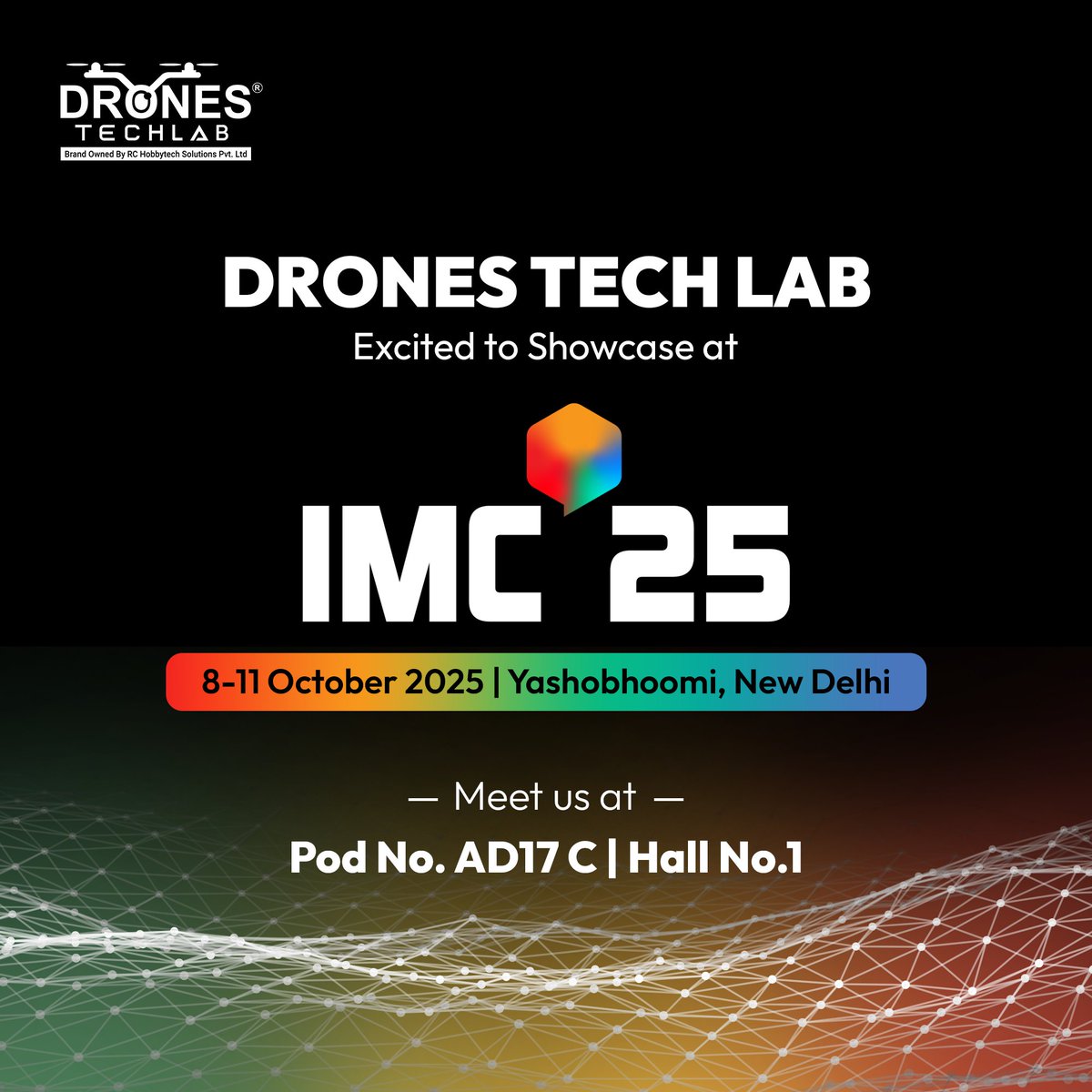 Drones_Tech_Lab's tweet image. Heading to IMC 2025, where we'll be showcasing our latest drone-led innovations, built for precision, efficiency, and impact.
Stop by to explore, interact, and discover how our UAVs are simplifying critical operations across sectors.
#IMC2025 #InnovateToTransform