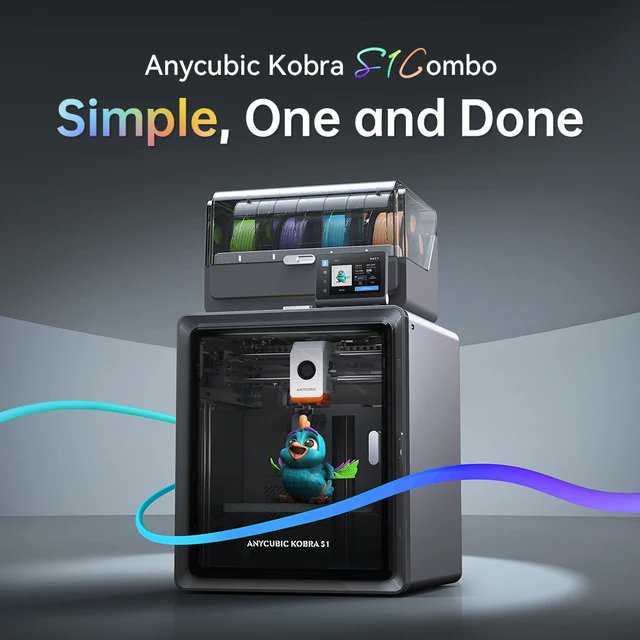 cleanse29's tweet image. Anycubic Kobra S1 Combo AE Version Multi-Color 3D Printer Max Speed 600mm/s Core XY Stable Structure High Precision  3D Printer
Visit here : s.click.aliexpress.com/e/_opAmvT3

#anycubic3dprinter #anycubickobra #3dprinter #anycubicprinter #kobra3dprinter