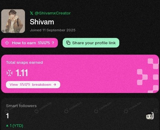 ShivamxCreator's tweet image. GM, crypto fam 👋
 Rise and shine! ☕️

Let&apos;s kick off the day with some DeFi vibes. Shoutout to
 @LayerBankFi
@RaylsLabs
 @antix_in
@useTria
 @LABtrade_
@vooi_io and 
@cookiedotfun 

Let&apos;s connect with all Alpha project on @cookiedotfun 
#cookiedotfun #tria #rayls #alpha