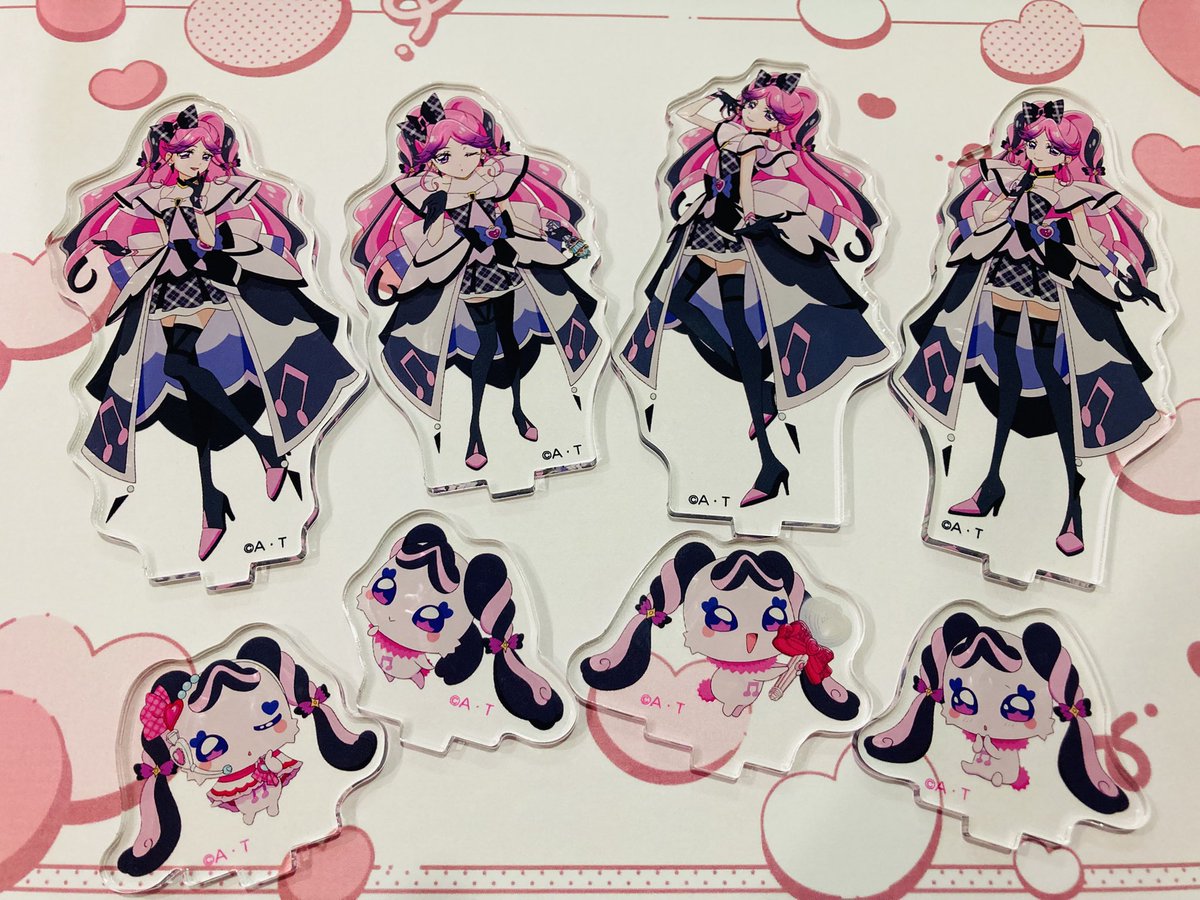 ✨新商品✨ 【#キミとアイドルプリキュア】 ミニアクリルスタンド Vol