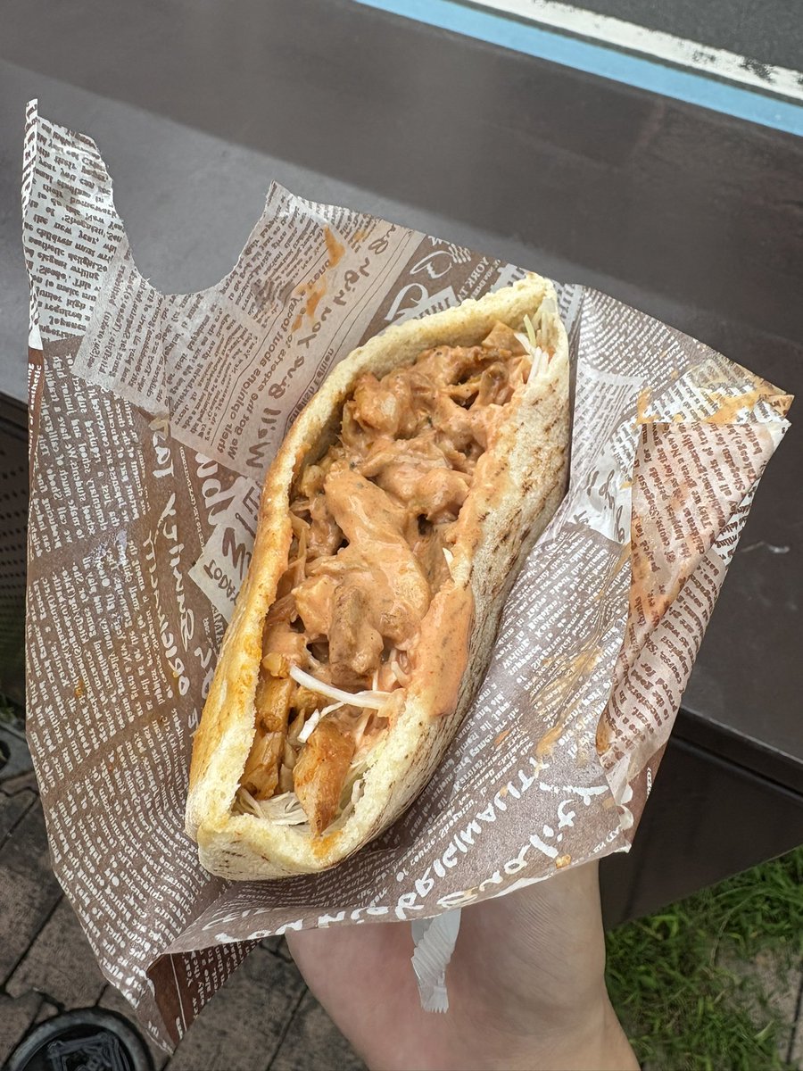 ライブ前に腹ごしらえ
