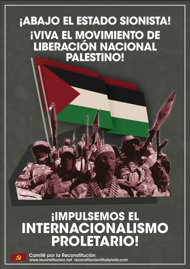 "Para algún día ponerlos en su sitio, lo que debemos hacer hoy es pensar de nuevo la revolución" 

Nueva octavilla del Comité por la reconstitución.

reconstitucion.net/Documentos/Pan…