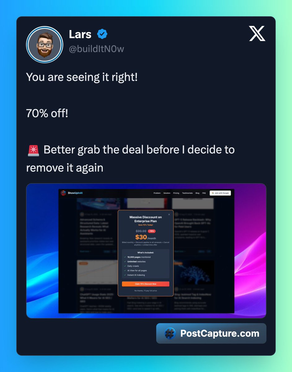 Don't miss on this!

x.com/buildItN0w/sta…