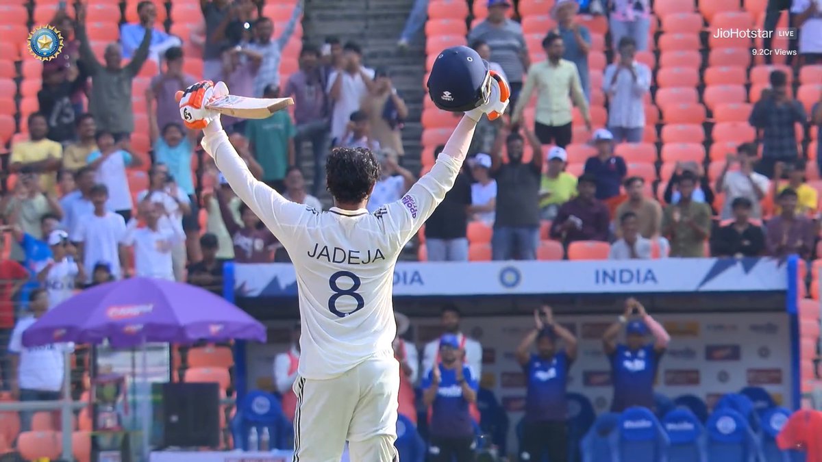 104* runs and 4 wickets🔥🐎
Well played sir jadeja 👏