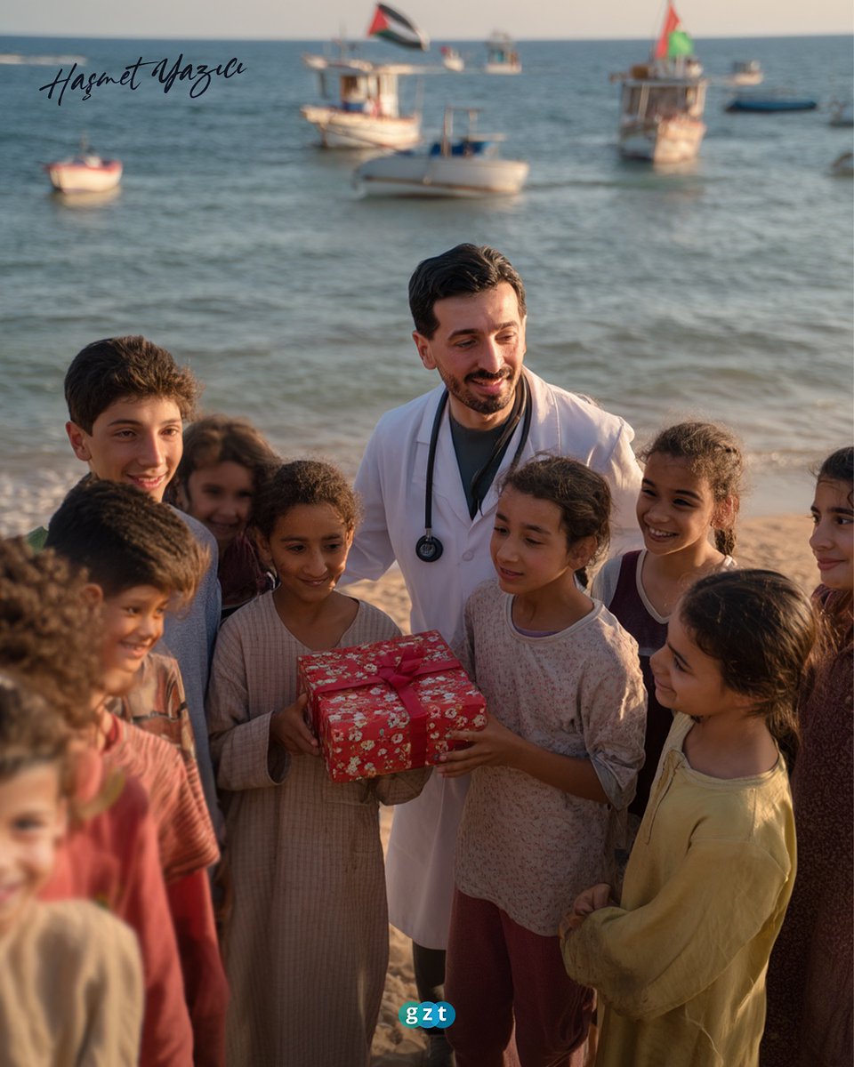 🌊 Elbet bir gün umut Gazze’nin kıyılarına vuracak 🇵🇸