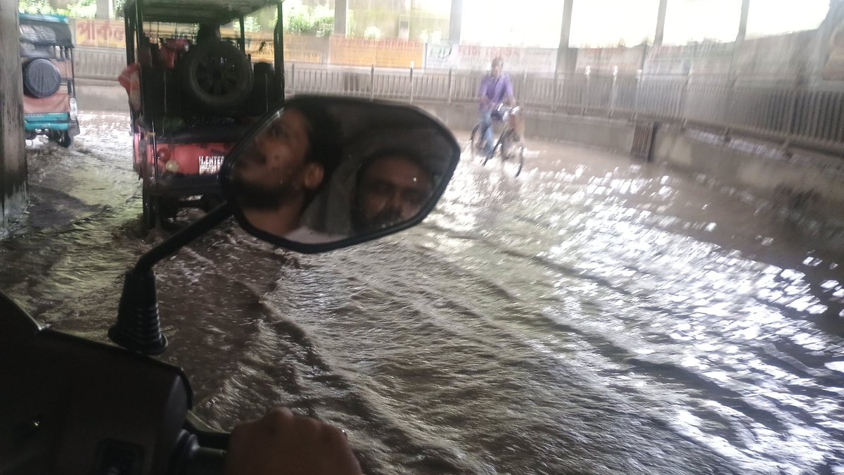 Adv. Mijanul Kabir 🇮🇳 (@advmijanulkabir) on Twitter photo Even after a small rain, severe water logging happens at the Railway underpass near Nimtita (Nile) Railway Gate. Daily commuters suffer badly. Immediate drainage solution is needed.
<a href="/drmmalda/">DRM Malda</a> <a href="/drmhowrah/">DRM Howrah</a> <a href="/EasternRailway/">Eastern Railway</a> <a href="/RailMinIndia/">Ministry of Railways</a> <a href="/RailwaySeva/">RailwaySeva</a> <a href="/AshwiniVaishnaw/">Ashwini Vaishnaw</a>
#IndianRailways Even after a small rain, severe water logging happens at the Railway underpass near Nimtita (Nile) Railway Gate. Daily commuters suffer badly. Immediate drainage solution is needed.
<a href="/drmmalda/">DRM Malda</a> <a href="/drmhowrah/">DRM Howrah</a> <a href="/EasternRailway/">Eastern Railway</a> <a href="/RailMinIndia/">Ministry of Railways</a> <a href="/RailwaySeva/">RailwaySeva</a> <a href="/AshwiniVaishnaw/">Ashwini Vaishnaw</a>
#IndianRailways