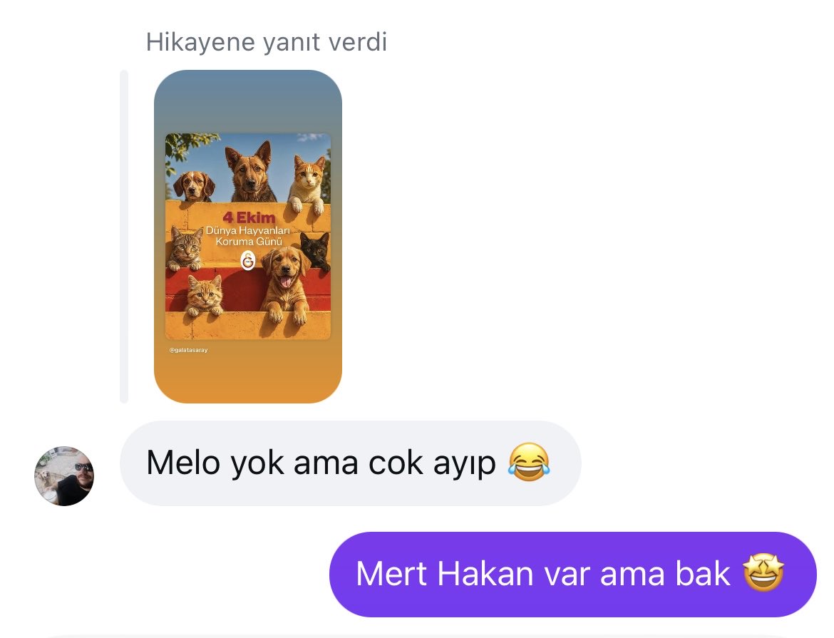 Her zaman kaliteli sohbetten yanayızdır 😬