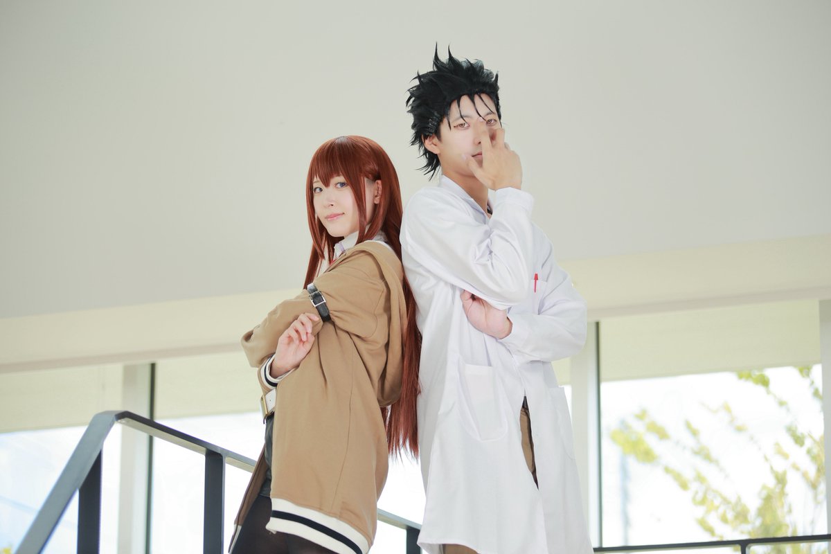 【cosplay】
STEINS;GATE
岡部倫太郎：<a href="/mitsurugi_cos/">ミツルギ</a> 
牧瀬紅莉栖：<a href="/takahashiarika/">たかはし ありか</a> 

📷：ピッピさん（<a href="/outofthehole13/">ピッピ☀️🌈 ଓ⁾⁾</a>）
#シンサツコス3