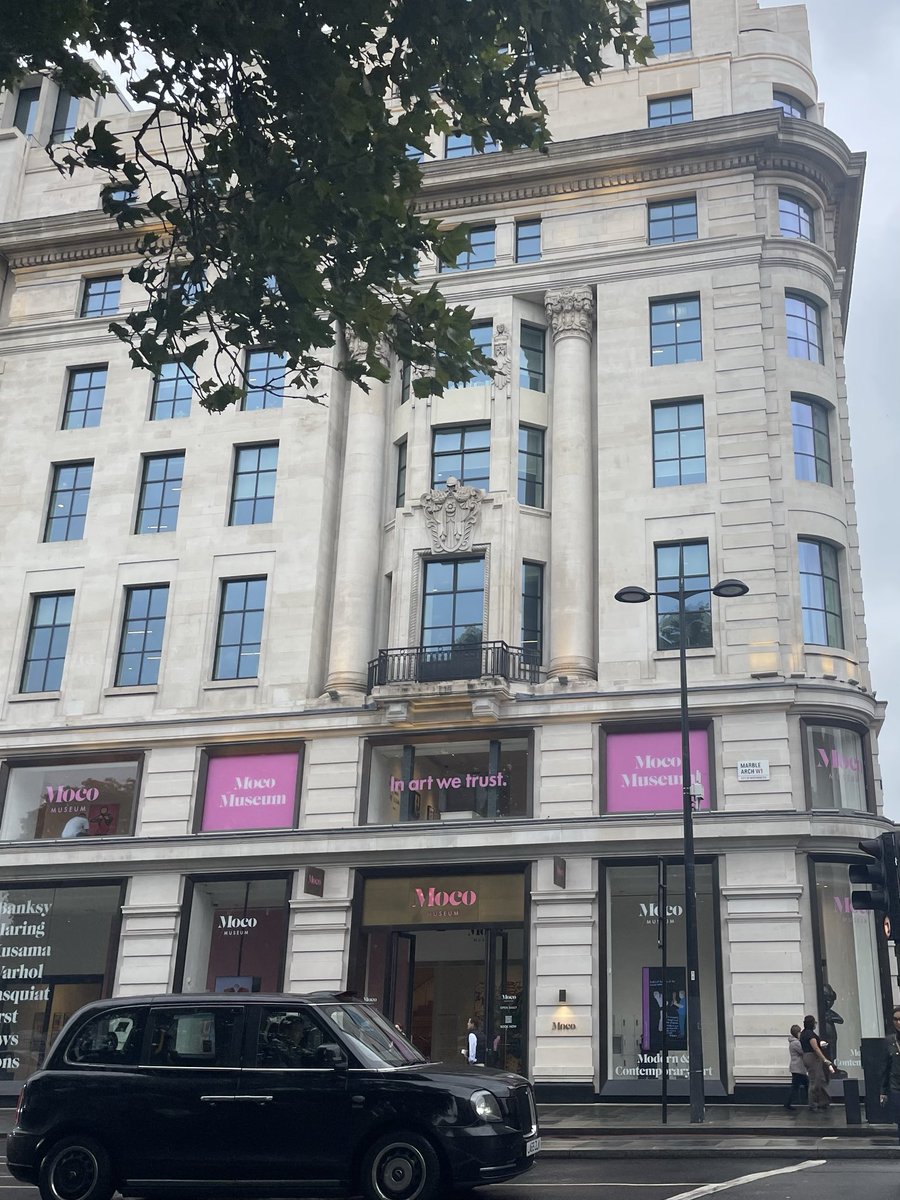 adrianpgibson's tweet photo. Wonderful morning yesterday spent at the Moco Museum. An impressive collection of both modern and contemporary art right in the centre of London 💖
#mocomuseum #art #museum #CulturedTraveller
#TheCulturedTraveller
#TheCulturedTravellerMagazine #marblearch #london https://t.co/bOCJY2zoYX