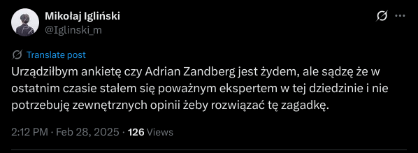 Mikołaj Igliński tweet media