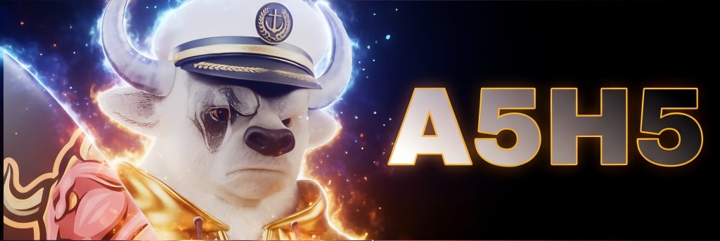 A5_H5_'s tweet photo. Cooked up a new banner for myself ⚓
Had a blast designing it ✨
Proud to rep the #BBNFT @bearandbullnft fam 🐂🐻
Happy Saturday everyone 💛
#BBNFT #Banner #YUGE #P2 #CEHat https://t.co/M8dwzIPW66
