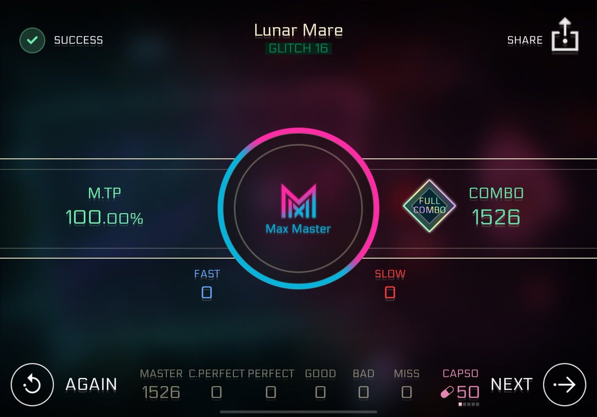 JRtaotao's tweet image. Lunar Mare GLITCH16 Max Master!!!!!!!!!!!
All 15 15+ 16 Max Master.
余下的随缘打打😗😗