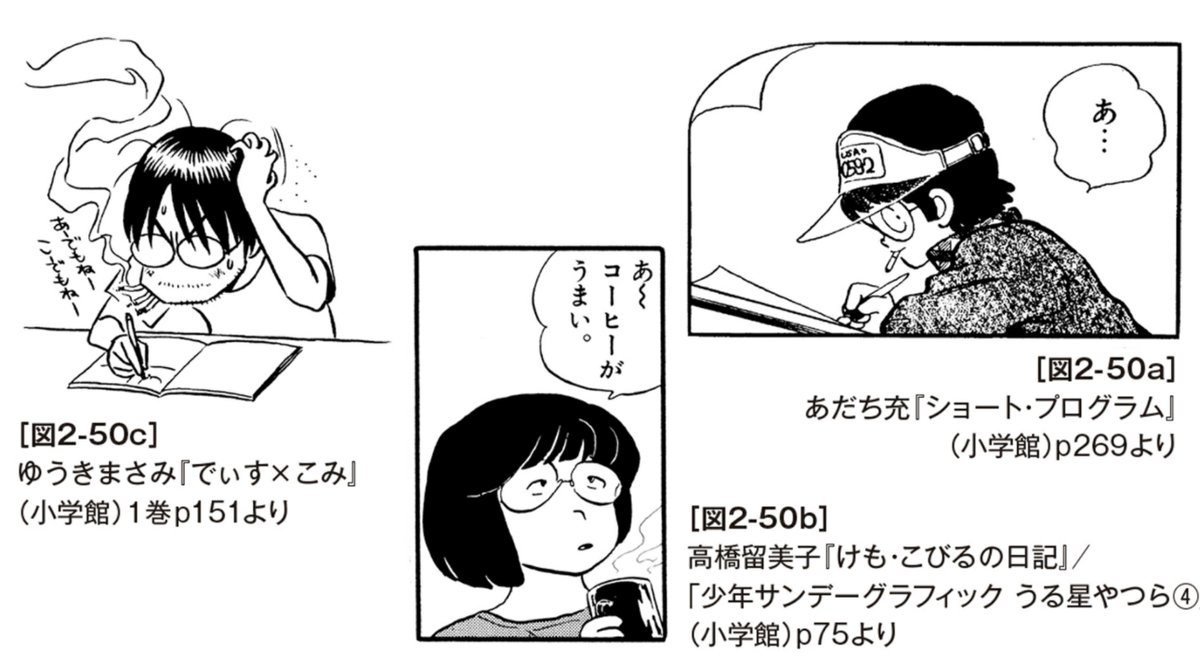 あだち充・高橋留美子・ゆうきまさみの各先生は、本人が老けないので