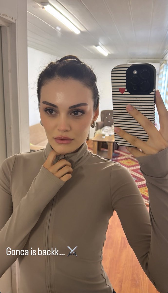 🆕️| "Gonca is back...⚔️" 
#BelginŞimşek'in yeni instagram storysi ❤️‍🔥