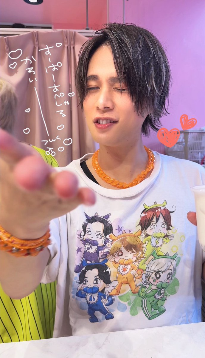 もう諦めてた、かずタッピ🧋🧡
念願のかずタッピ🧋🧡
たぶん最初で最後のかずタッピ🧋🧡
この数分のために愛知から来て帰るって、愛でしかないよね？😭w
自分で言ってもバチ当たらないよね？😭w
今日のかずぅくんは私の大好きなかずぅくんだった😭しんだ😭🧡