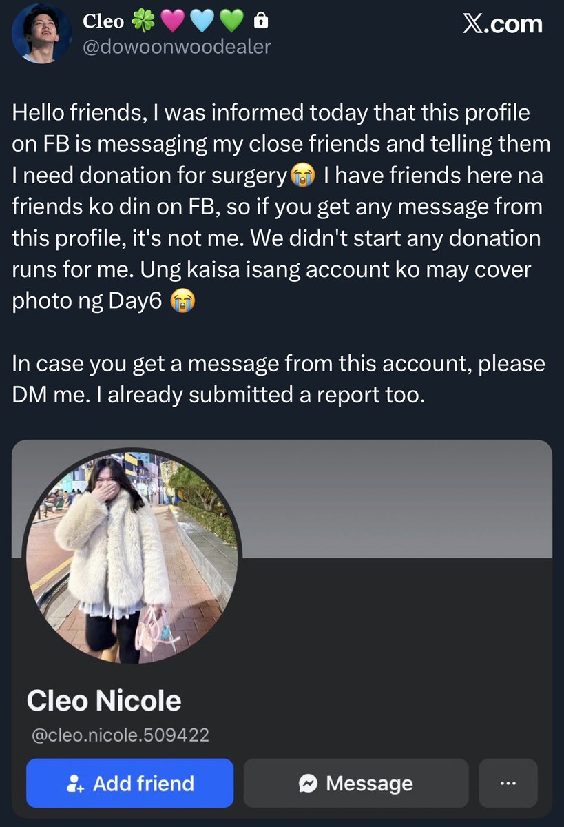 Better2Project's tweet image. Hello! Reposting this for awareness as I have gone private in my personal account 🙏🏼

In addition, I would not ask for any donations directly without explaining what it is for 🥹 so if you receive any message in guise of me and this project account, it's not me. 

Thank you!