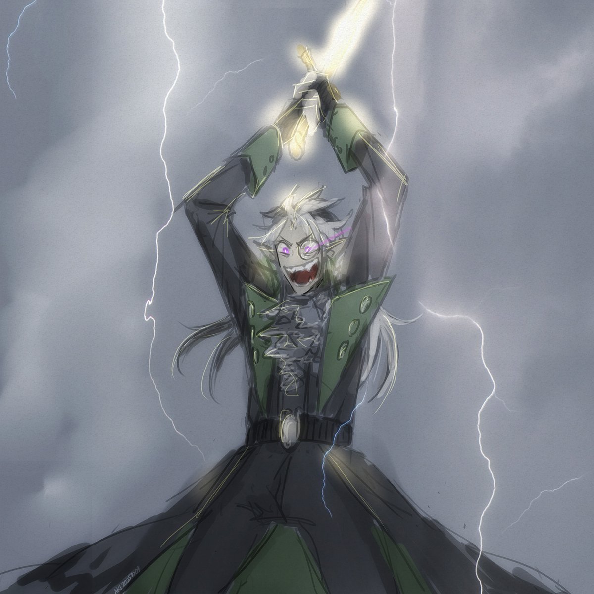 permafall's tweet photo. WITCHBLADE #CrimzonMuze https://t.co/vS58kdgszc