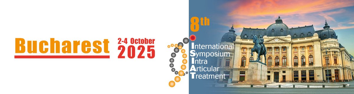 Excited to share data from 2 clinical studies on polyacrylamide hydrogel #Arthrosamid for #kneeOA at #ISIAT2025 in Bucharest this week! 
📊 1-year LUNA study: No device-related adverse events
📊 10-year follow-up showing favourable safety profile
🔗 isiatevents.com/isiat-congress…