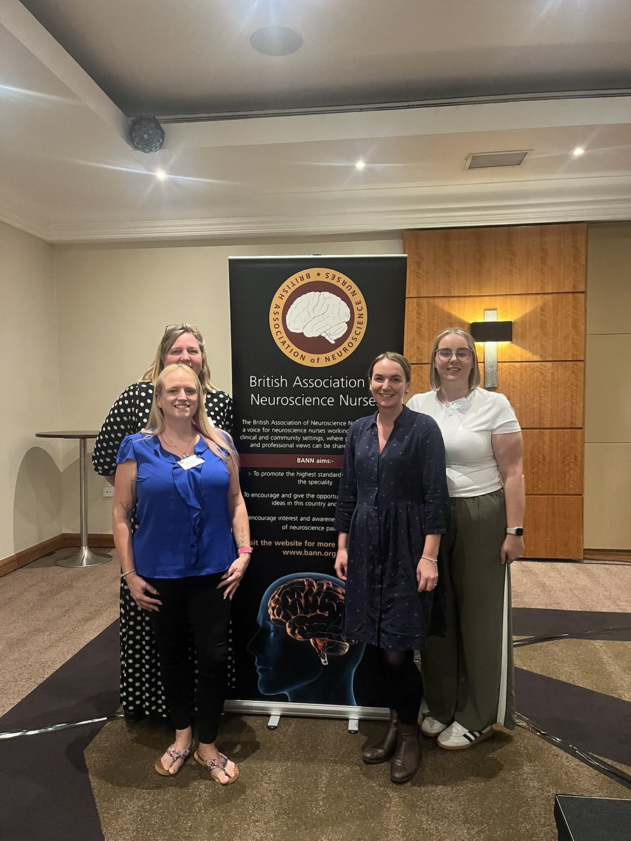 southwest7111's tweet image. Some of our management team attending the BANN conference in Nottingham. Learning and sharing new ideas #BANN #neurosurgery #UHP @rachgayle1978 @UHP_NHS @Samuel_Jeffery @SarahPickbourne