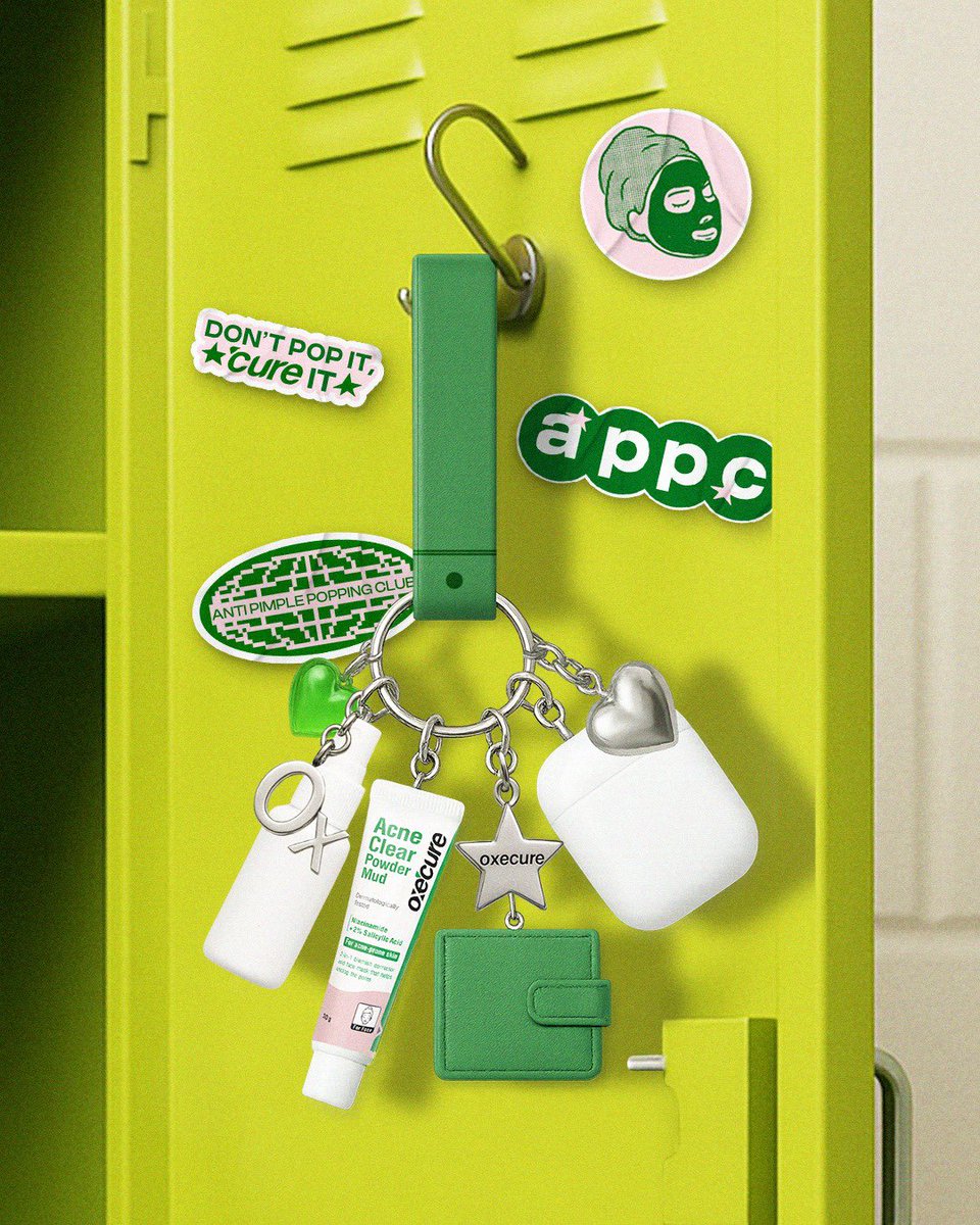 One keychain is all you need ✨

Bring your back-to-school Oxecure essentials wherever you go!💚
