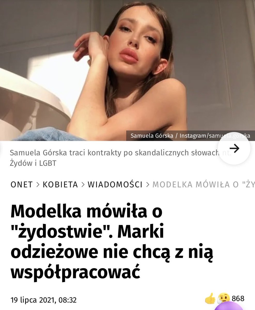 SamkaTorkowska's tweet image. Nadszedł ten piękny czas kiedy z dumą mogę powiedzieć - nie chciałam żydowstwa zanim to było modne. 😘