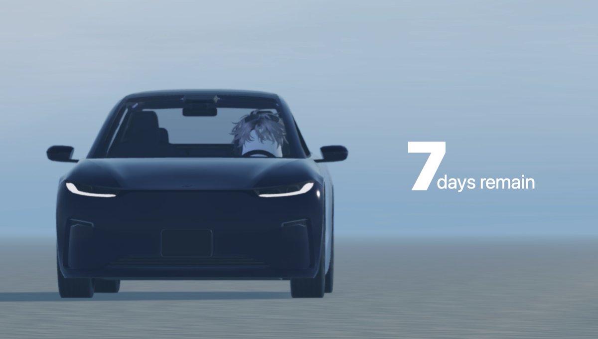 seven days left until we're done