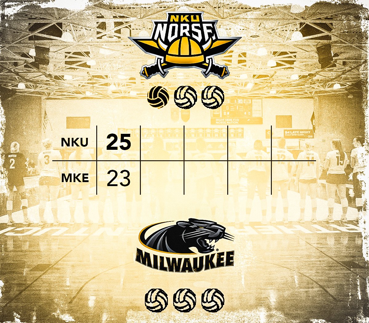 Starting off with a set one win!