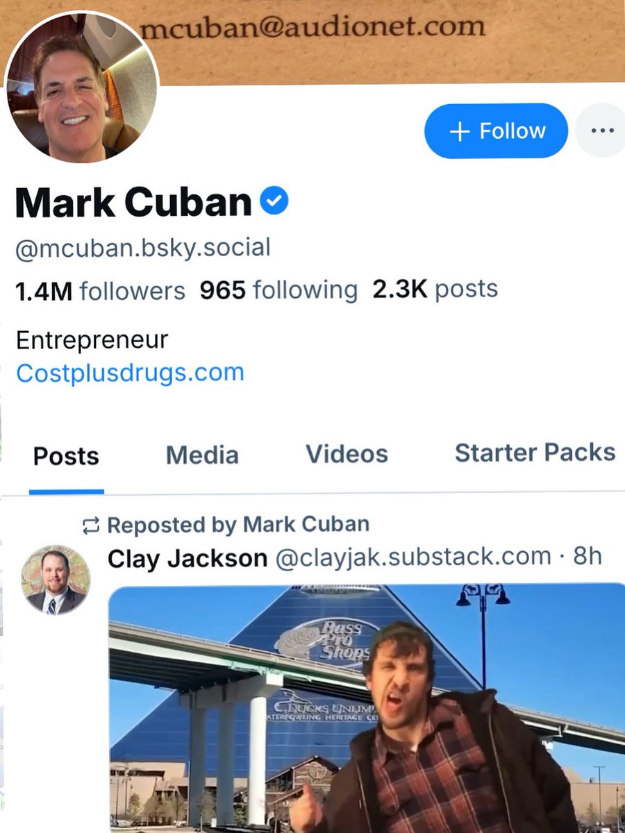 Ryan's Shorts! (@ryansgameshow) on Twitter photo Yo <a href="/mcuban/">Mark Cuban</a>! Bass Pro Shop Party Anthem creator here. If you ever need a theme song or video for one of your businesses you hit me up. Your investment in me will pay dividends! #ShootingMyShot Yo <a href="/mcuban/">Mark Cuban</a>! Bass Pro Shop Party Anthem creator here. If you ever need a theme song or video for one of your businesses you hit me up. Your investment in me will pay dividends! #ShootingMyShot